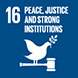 16. Peace, Justice and Strong Institutions